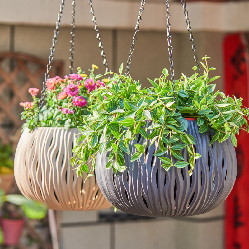 Spider Plant Hanging - Vaso sospeso, forma personalizzata in plastica,