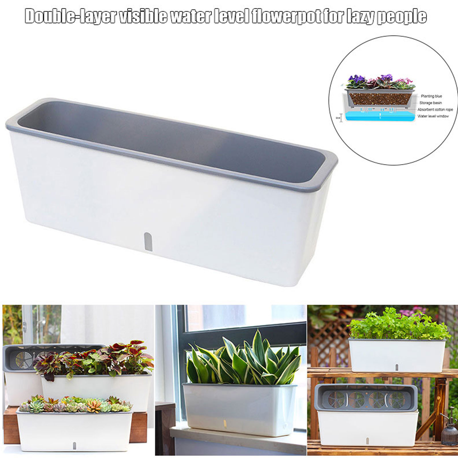 Fioriera autoirrigante con pra - Aloe Vera Pot recensione e prezzo