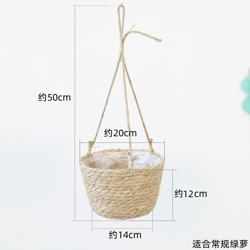 Cesto appeso in paglia Vaso da - Spider Plant Hanging recensione e prezzo